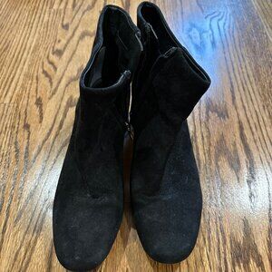 Black Suede Sam Edelman Booties